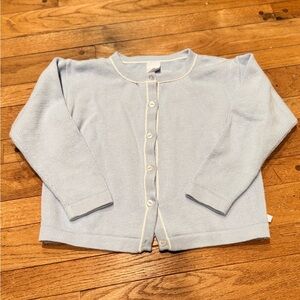 Bella Bliss Sky Blue Knit Cardigan